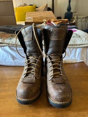 Danner Men's Brown Leather Work Boots